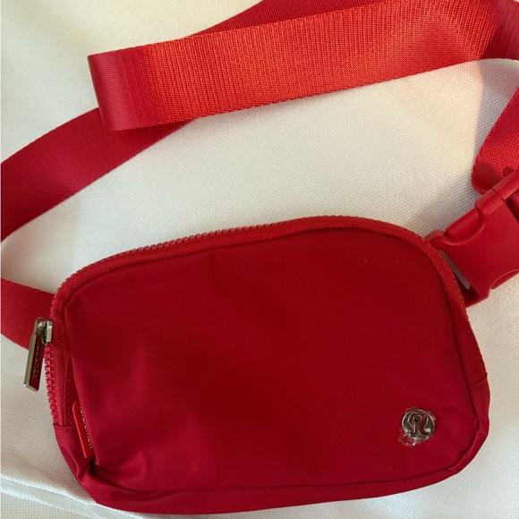 lululemon athletica Handbags - lululemon athletica Vibrant Red Crossbody Bag